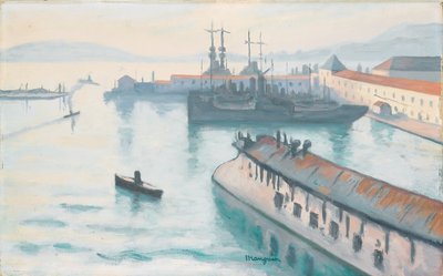 Das Depeschenboot von Henri-Charles Manguin