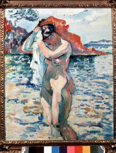 Den badende. af Henri Charles Manguin