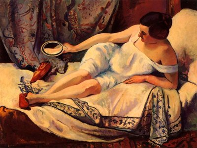 Kvinde rejser sig af Henri Charles Manguin