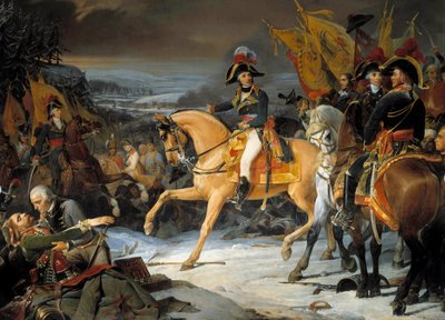 Slaget ved Hohenlinden den 3. december af Henri-Frederic Schopin