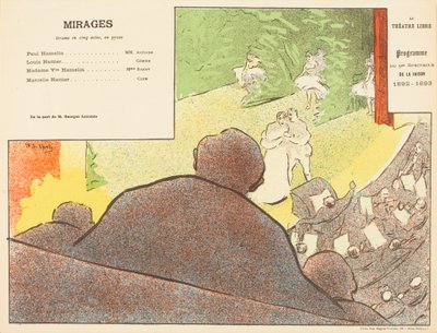 Fata Morgana af Henri-Gabriel Ibels