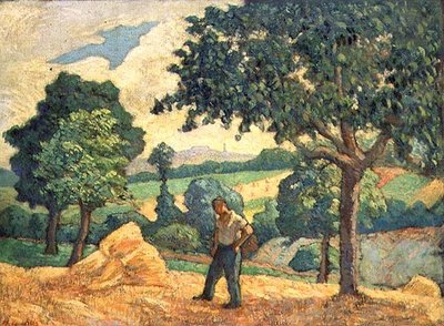Høstmaskinen af Henri Gabriel Ibels