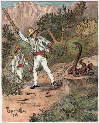 Slangeangreb af Henri-Garnier Tanconville