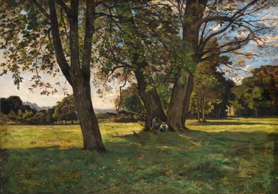 Et landskab af Henri-Joseph Harpignies