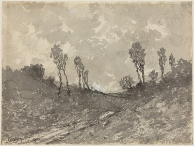 Vej ved Hérisson af Henri-Joseph Harpignies