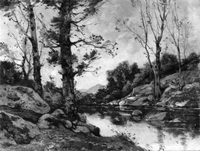 Udsigt nær Hérisson af Henri-Joseph Harpignies