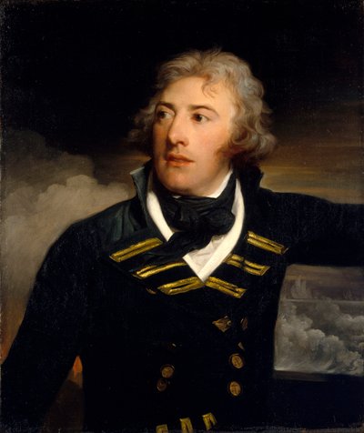 Kaptajn Joseph Sydney Yorke (1768-1831), ca. 1787-95 (olie på lærred) af Henri Pierre Danloux