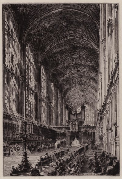 Cambridge: Interiør af King