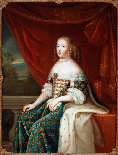 Portrait en pied af Marie Therese d