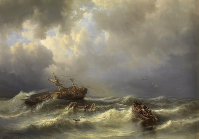 Forlis. 1857 af Henri Adolphe Schaep