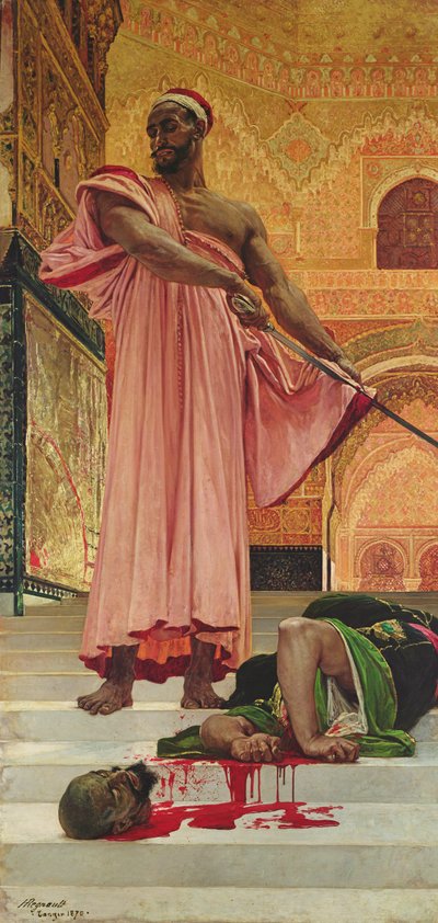 Henrettelse uden rettergang under de mauriske konger i Granada af Henri Alexandre Georges Regnault