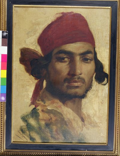 Gitano, hovedstudie af Henri Alexandre Georges Regnault