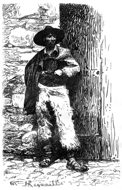 Hyrde af det italienske landskab, 1800-tallet af Henri Alexandre Georges Regnault