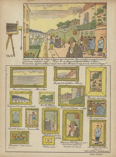 Illustration til Le Rire af Henri Avelot
