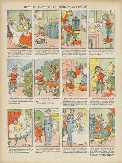 Illustration til Le Rire af Henri Avelot