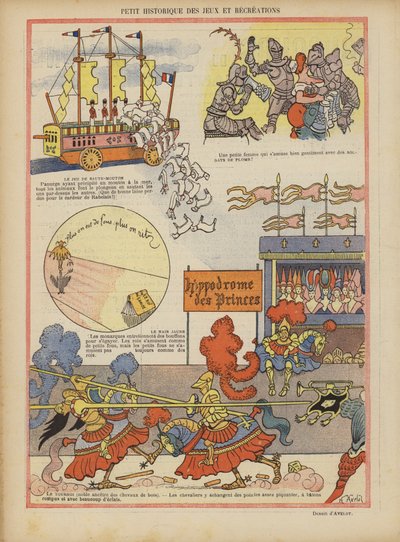 Illustration til Le Rire af Henri Avelot