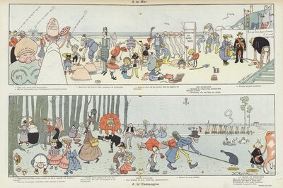 Illustration til Le Rire af Henri Avelot
