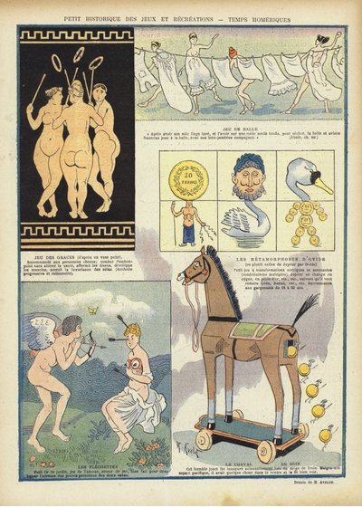 Illustration til Le Rire af Henri Avelot