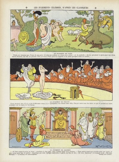 Illustration til Le Rire af Henri Avelot