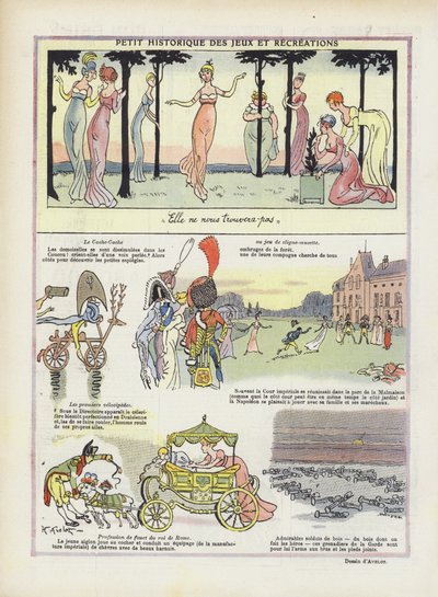 Illustration til Le Rire af Henri Avelot