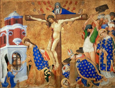 Den sidste nadver og martyrium af Saint Denis, 1415-1416 af Henri Bellechose