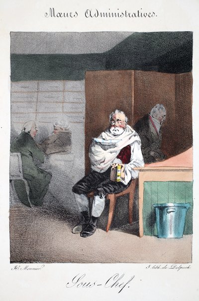 Sous-chef, illustration fra 