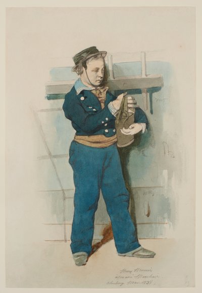 Ung kadet af Henri Bonaventure Monnier