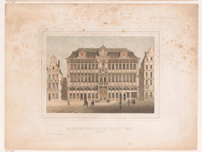 Udsigt på Maison Grand Place i Bruxelles Huset (kendt som kongens) Grand