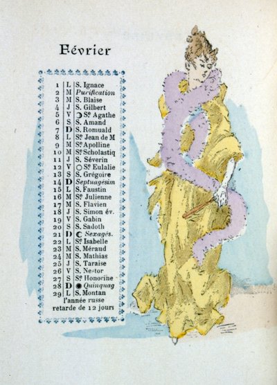 februar af Henri Boutet