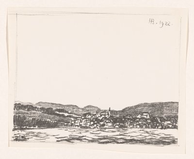 Plads ved Starnberger See af Henri Braakensiek