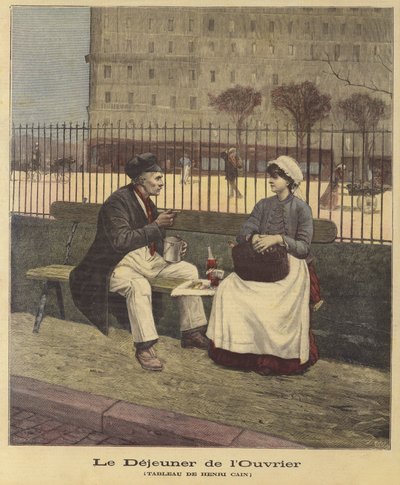 Arbejdernes frokost af Henri Cain