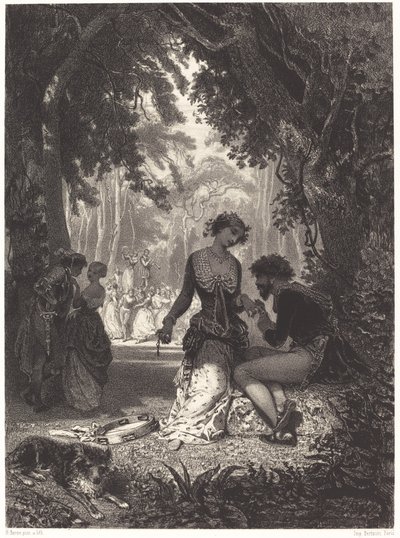 italienske dansere af Henri Charles Antoine Baron