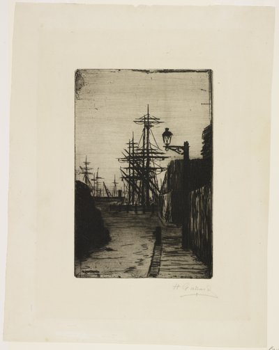 Dokker af Henri Charles Guérard