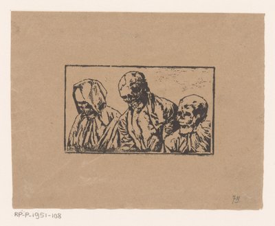 Tre døde af Henri Charles Guérard