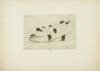 Angrebet af skoen af Henri Charles Guérard