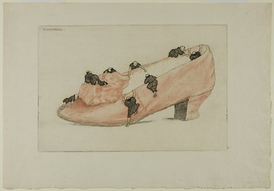 Angrebet af skoen af Henri Charles Guérard