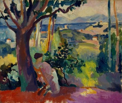 Måltidet på Villa Demière af Henri Charles Manguin