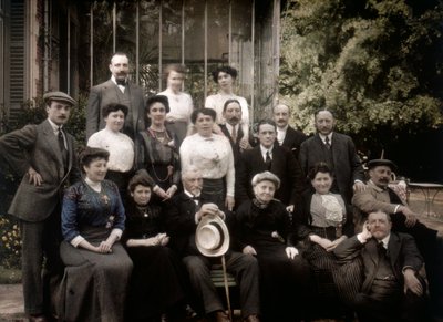 Familieportræt af Henri Chouanard