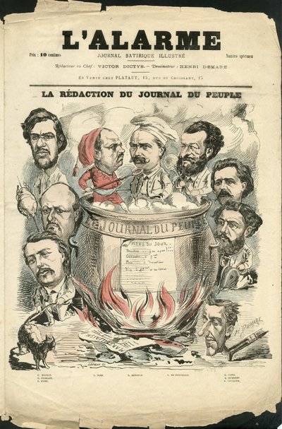 Illustration af Henri Demare (1846-1888) til forsiden af L