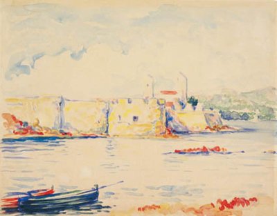 Antibes af Henri Edmond Cross