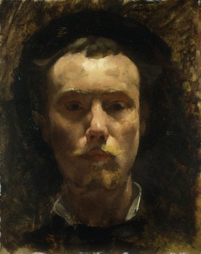 Auto-portræt, ca. 1885 af Henri Edmond Cross