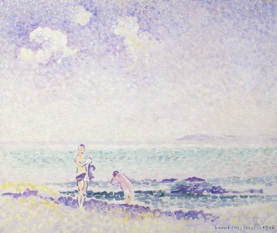 Badende; Badende, 1906 af Henri Edmond Cross