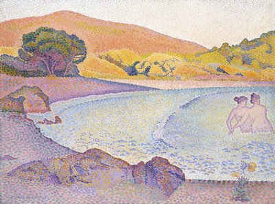 Badende, ca. 1892-95 af Henri Edmond Cross