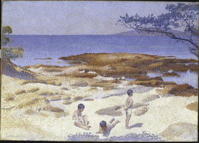 Strand ved Cabasson af Henri Edmond Cross