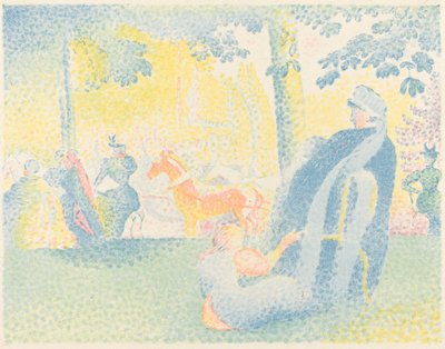 I Parken af Henri Edmond Cross