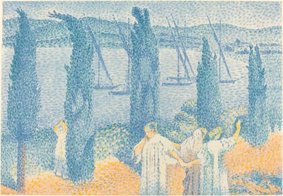 Gåturen af Henri Edmond Cross
