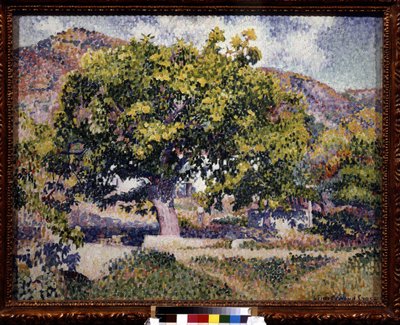 Nær mit hus af Henri Edmond Cross