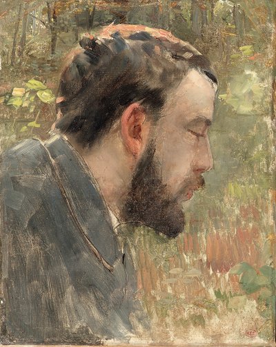 Portræt af Seurat (olie på lærred) af Henri Edmond Cross