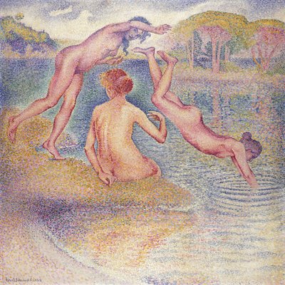 Badegæsterne af Henri Edmond Cross