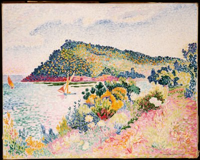 The Black Cape, Pramousquier Bay, 1906 af Henri Edmond Cross